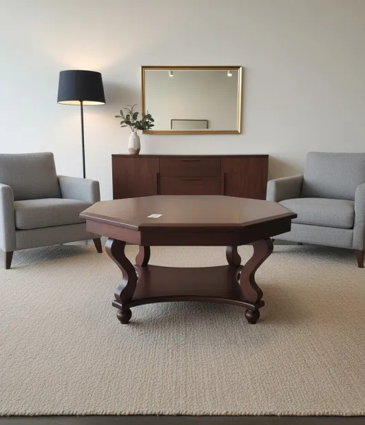 LorMel Ocatagon Coffee Table - QUICK SHIP - 30% Off or Best Offer
