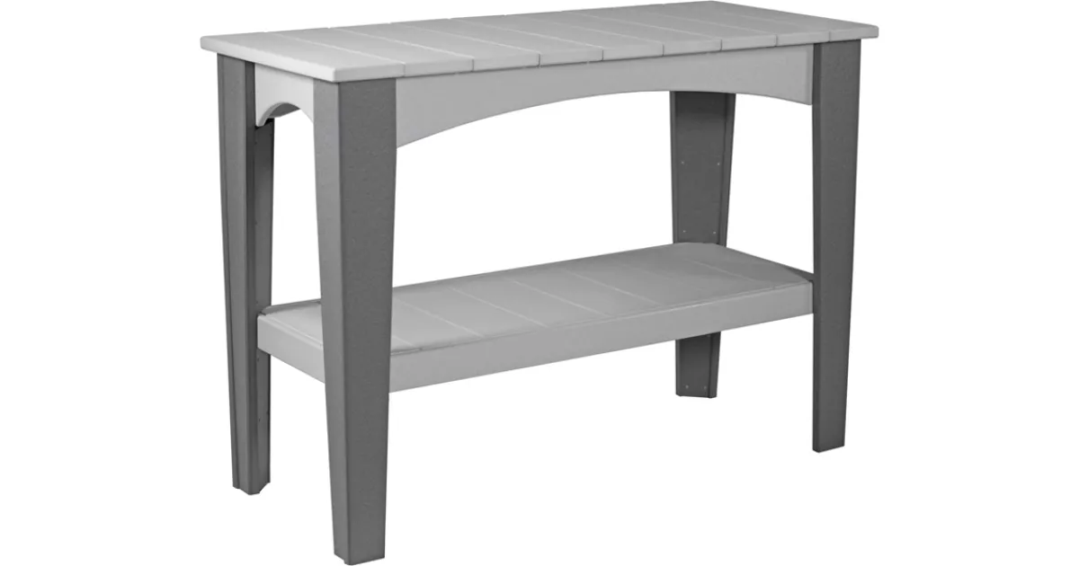 Island Poly Vinyl Buffet Table