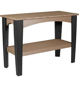 Island Poly Vinyl Buffet Table