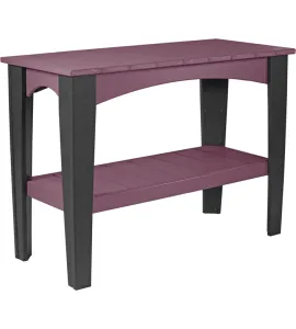 Island Poly Vinyl Buffet Table