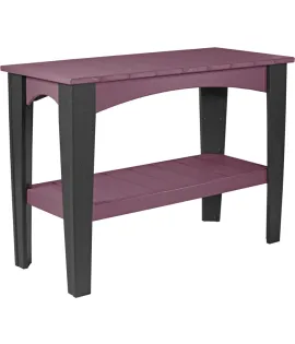 Island Poly Vinyl Buffet Table