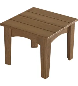 Island Poly Vinyl End Table