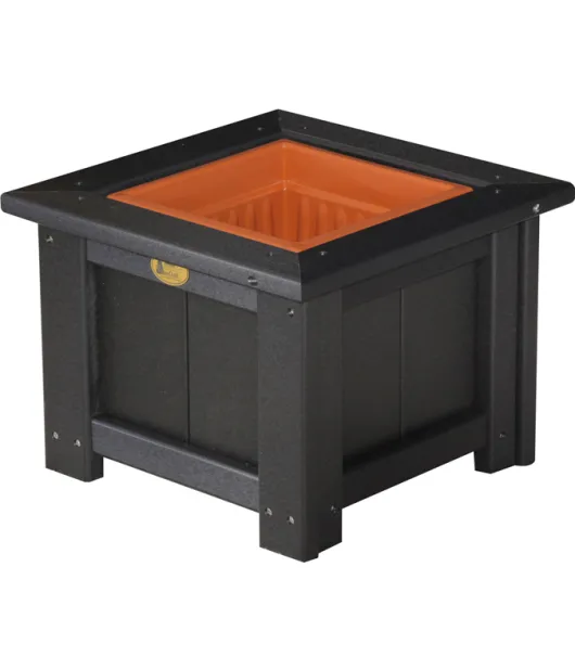 15" Poly Vinyl Planter