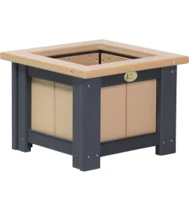 15" Poly Vinyl Planter