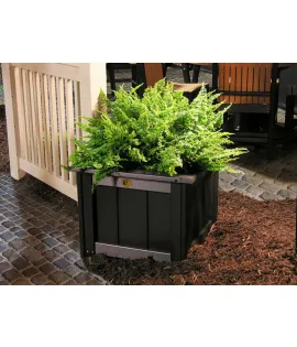 24&quot; Poly Vinyl Planter