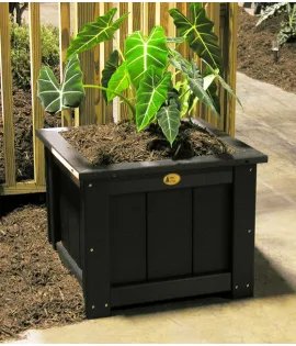 24&quot; Poly Vinyl Planter