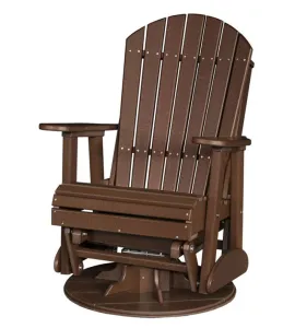 2' Adirondack Poly Vinyl Swivel Glider