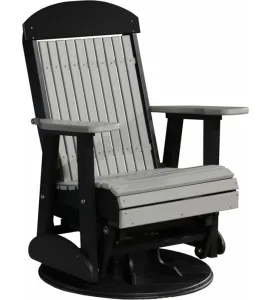 2' Classic Poly Vinyl Swivel Glider