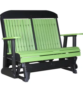 4' Classic Poly Vinyl Highback Glider