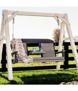 5' Classic Highback Poly Vinyl Swing