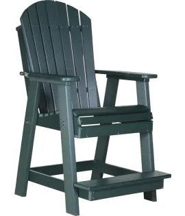 Adirondack Poly Vinyl Balcony Chair