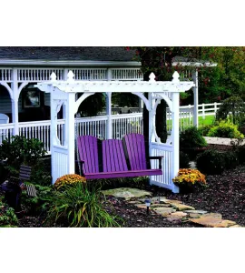 Classic White Poly Vinyl Swing Stand
