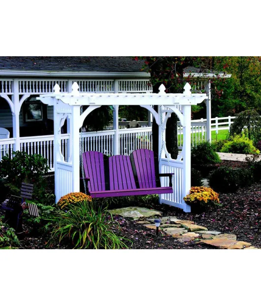 Classic White Poly Vinyl Swing Stand
