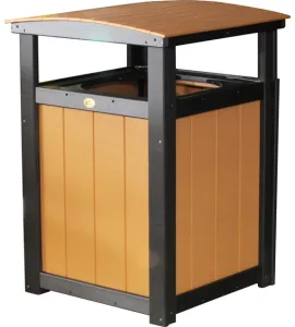 Poly Vinyl Trash Can