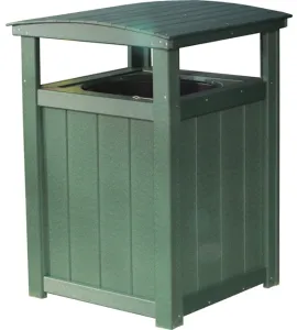 Poly Vinyl Trash Can