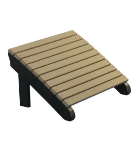 Poly Vinyl Deluxe Adirondack Footrest