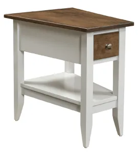 Manhattan Wedge End Table