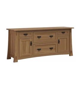 Modesto 4 Drawer 2 Door Credenza