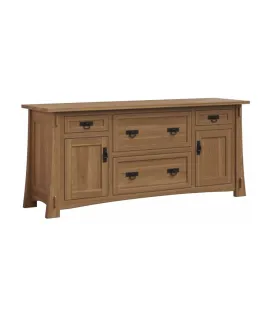 Modesto 4 Drawer 2 Door Credenza