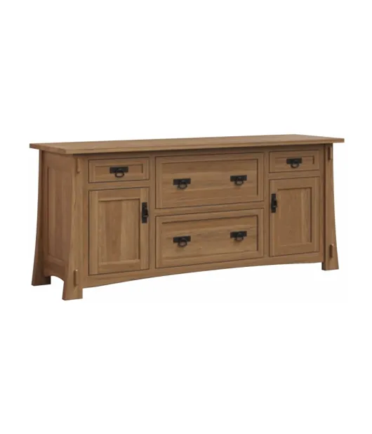Modesto 4 Drawer 2 Door Credenza