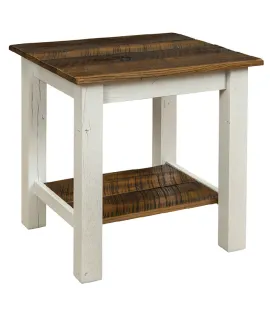 Mill Cart End Table