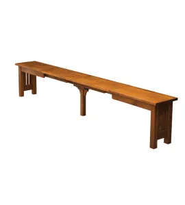 Mission Trestle Dining Table