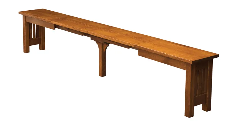 Mission Trestle Dining Table - Thumbnail 3