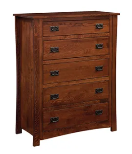 Montana Mission 5 Drawer Chest