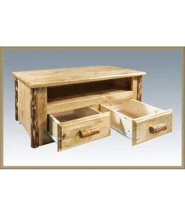 Glacier Country 2 Drawer Coffee Table
