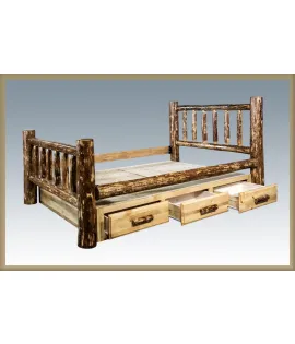 Glacier Country Bed with Storage