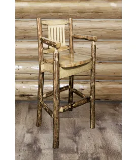 Glacier Country Captain's Barstool