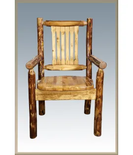 Glacier Country Captain's Chair