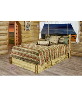 Glacier Country Platform Bed with Storage