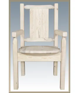 Homestead Captain's Chair with Laser Engraved Design