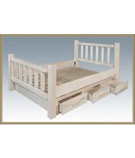 Homestead Platform Bed with Storage