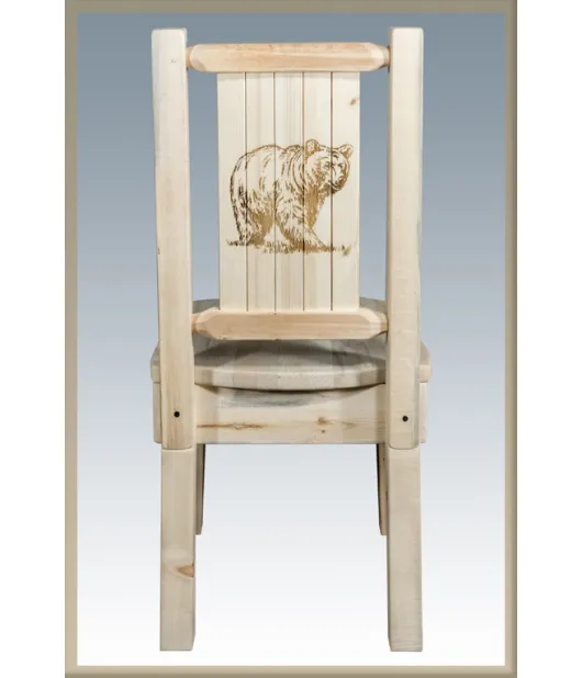 Homestead Side Chair with Laser Engraved Design