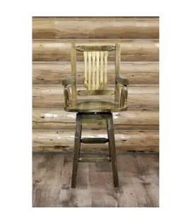 Homestead Captains Swivel Bar Stool