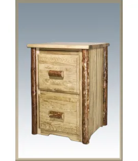 Glacier Country 2 Drawer File Cabinet