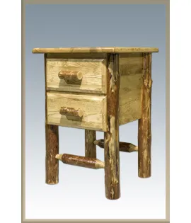 Glacier Country 2 Drawer Nightstand