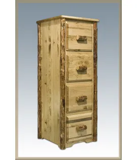 Glacier Country 4 Drawer File Cabinet