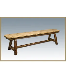 Glacier Country 72&quot; Plank Style Bench