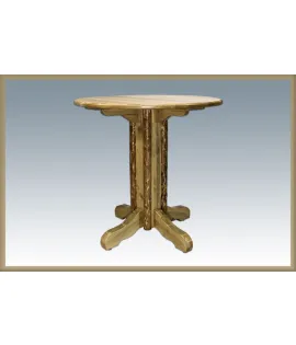 Glacier Country Center Pedestal Table