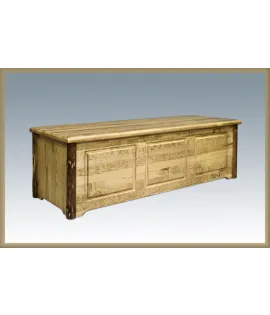 Glacier Country Blanket Chest