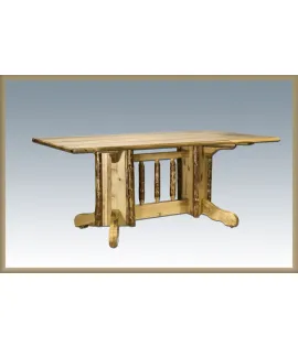 Glacier Country Double Pedestal Table