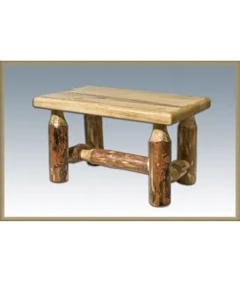 Glacier Country Foot Stool