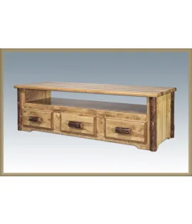 Glacier Country Sitting Chest/Entertainment Center