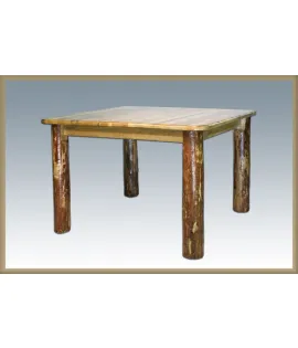Glacier Country Squared Legged Dining Table