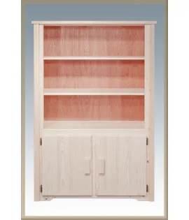 Homestead Bookcase with 2 Doors Storage