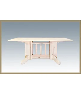Homestead Double Pedestal Table