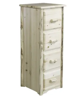Montana  4 Drawer File Cabinet